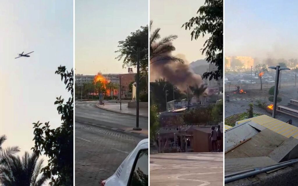 Houthi drone assault on eilat leaves over 20 injured, two