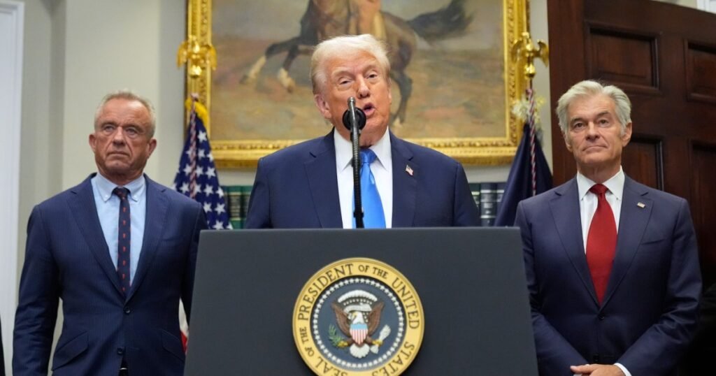 Trump cautions pregnant women against tylenol due to potential autism