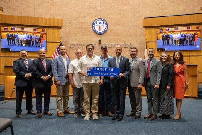 Edinburg Celebrates Baseball Coach Al Ogletree with Street Dedication Edinburg celebrates baseball coach al ogletree with street dedication