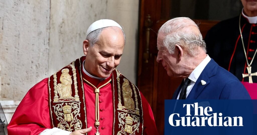 King charles iii and pope leo: a historic moment of