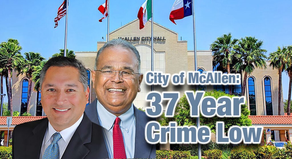 Mcallen celebrates 37 year low in crime rates