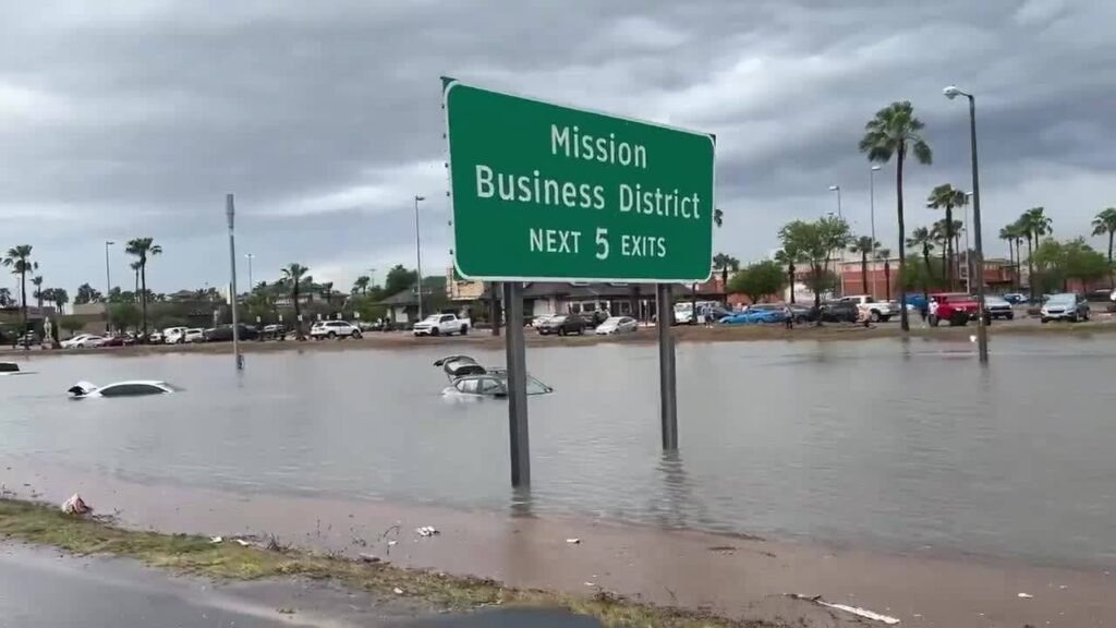 Rio grande valley flooding: captivating images and videos shine a
