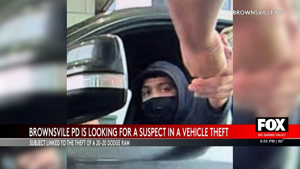 Brownsville pd on the hunt for truck theft suspect