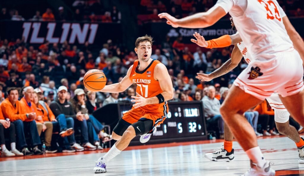 Illinois Triumphs Over UT Rio Grande Valley in Intense 87 73 Battle