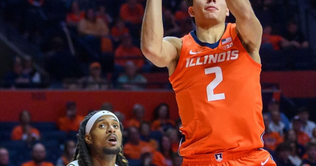 Stojakovic Shines as Illinois Defeats Texas Rio Grande Valley 87