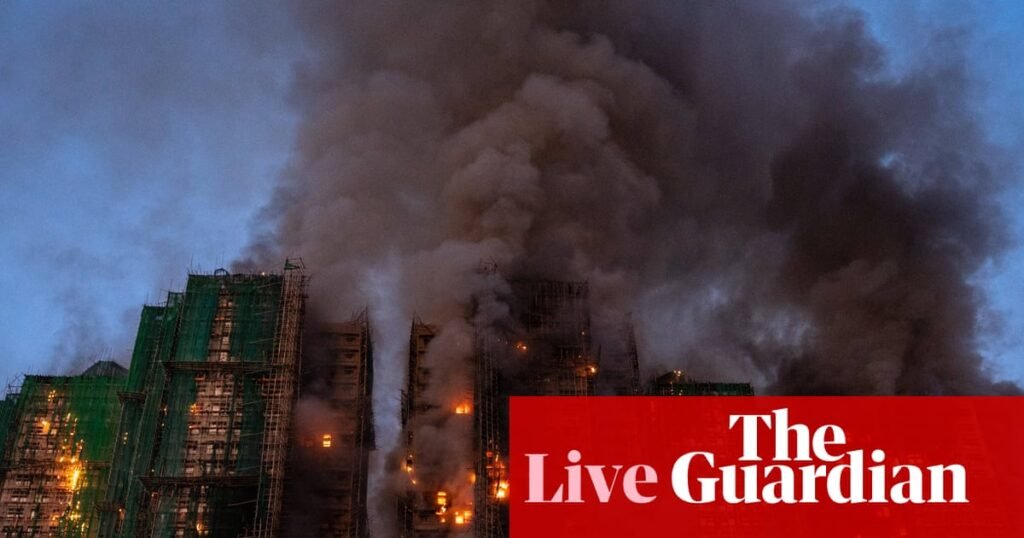 Tragic Fire in Hong Kong: Rescue Efforts Underway Amid Rising Casualties Tragic Fire in Hong Kong: Rescue Efforts Underway Amid Rising