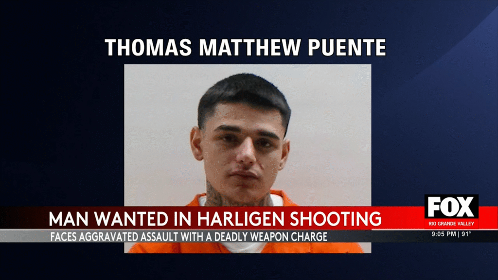 Harlingen Shooting Suspect Tomas Matthew Puente at Large