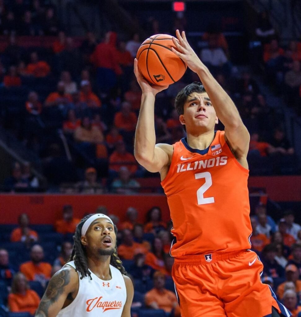 Illinois Triumphs Over UTRGV with Stojaković's 24 Points