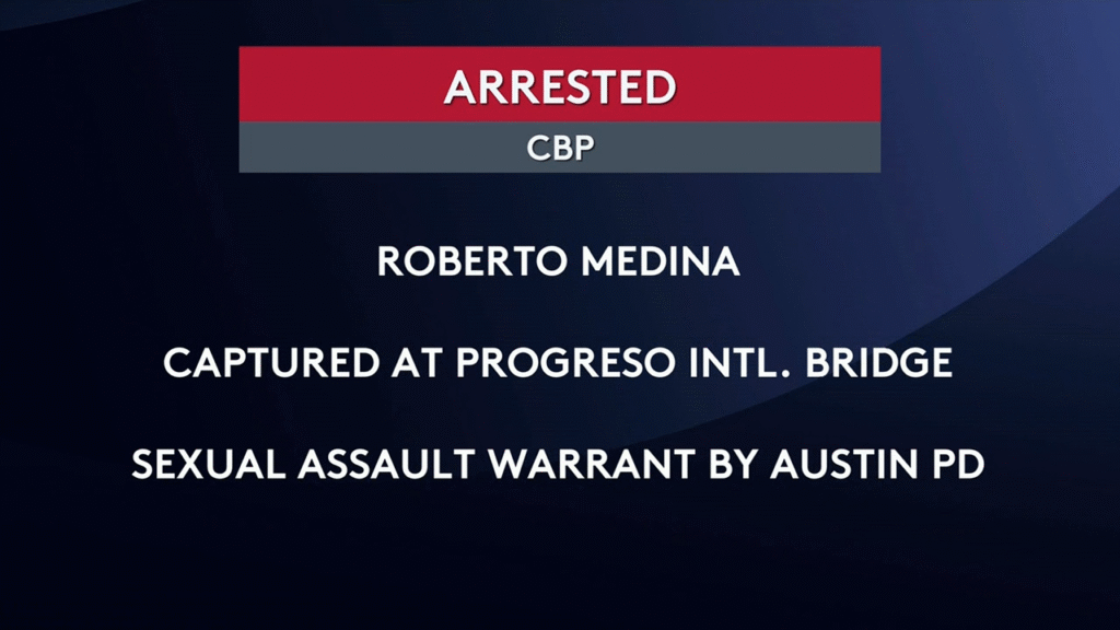 Sex Crime Suspect Captured at Progreso International Bridge
