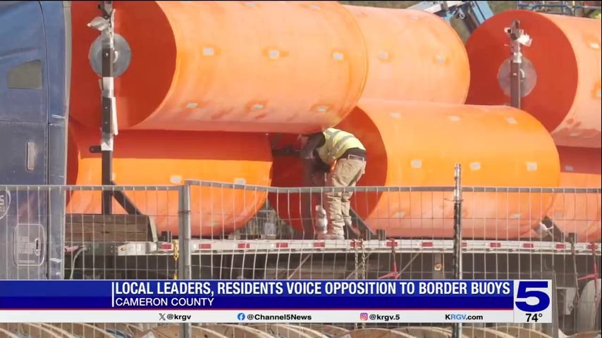 Cameron County Community Unites Against Border Buoys Cameron County Community Unites Against Border Buoys