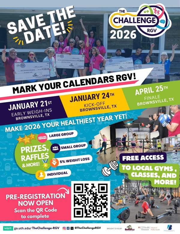 Join the Brownsville Health Challenge: Weigh-In This Saturday! Join the Brownsville Health Challenge: Weigh In This Saturday!