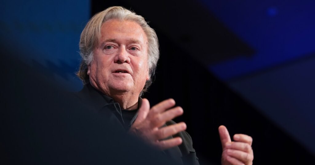 Justice Department Seeks Dismissal of Bannon's Criminal Charges