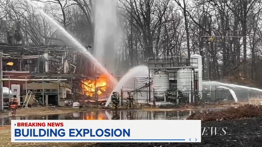 Explosion Shakes Logan Township Community: Savita Naturals Incident Captured on