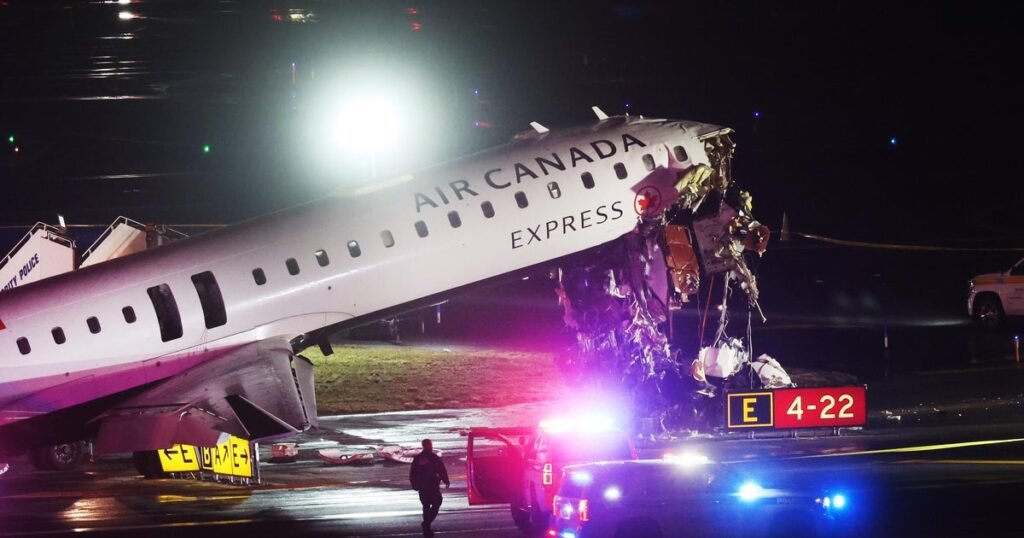 Fatal Collision at LaGuardia: Plane and Fire-Rescue Truck Crash, Two Pilots Lost Fatal Collision at LaGuardia: Plane and Fire Rescue Truck Crash, Two