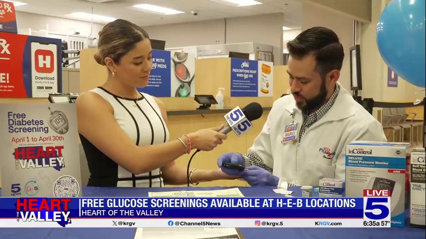 Glucose Screening Awareness: H-E-B Pharmacist Leads the Way in Diabetes Education Glucose Screening Awareness: H E B Pharmacist Leads the Way in Diabetes