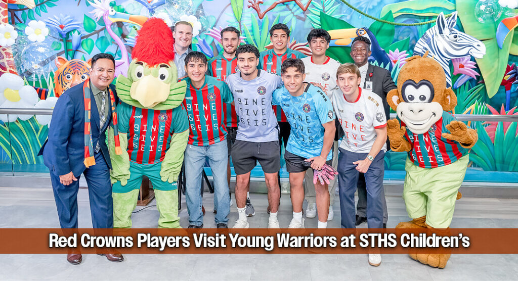 Write a new simple attractive title based on the title from RGV Hockey Stars Bring Joy to STHS Children’s Patients and dont use quote marks Write a new simple attractive title based on the title