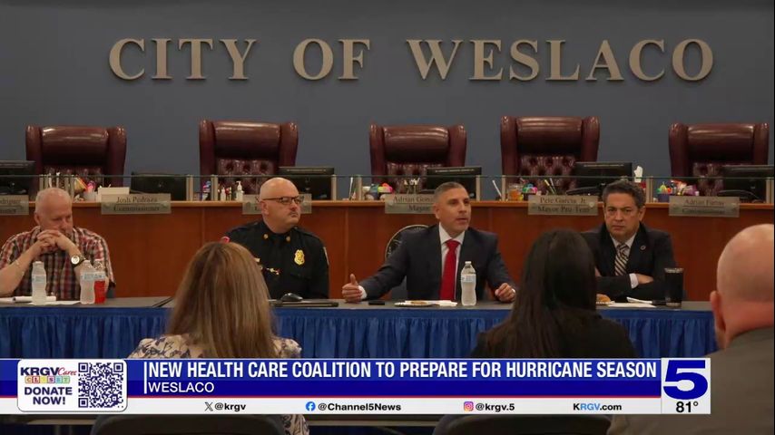 Write a new simple attractive title based on the title from Weslaco launches healthcare coalition ahead of hurricane season and dont use quote marks Write a new simple attractive title based on the title