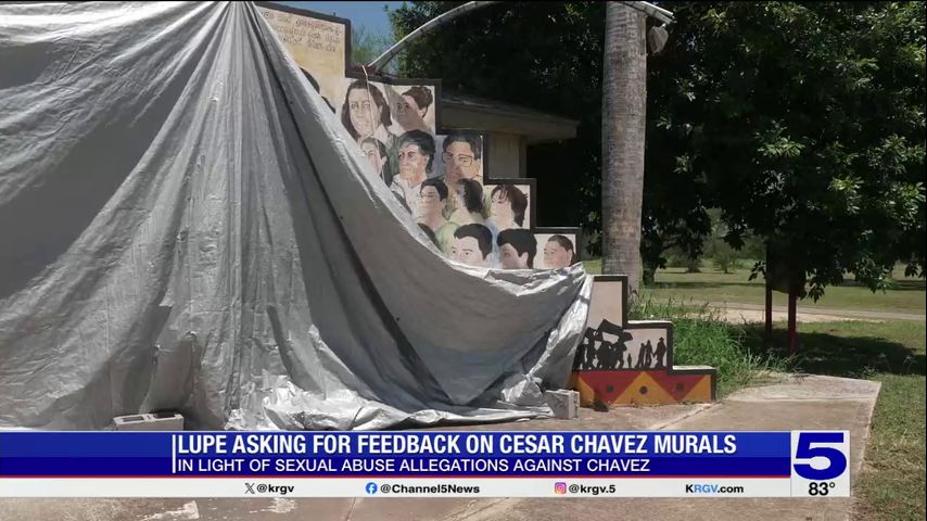 Write a new simple attractive title based on the title from Valley organization asking for feedback on Cesar Chavez murals and dont use quote marks Write a new simple attractive title based on the title