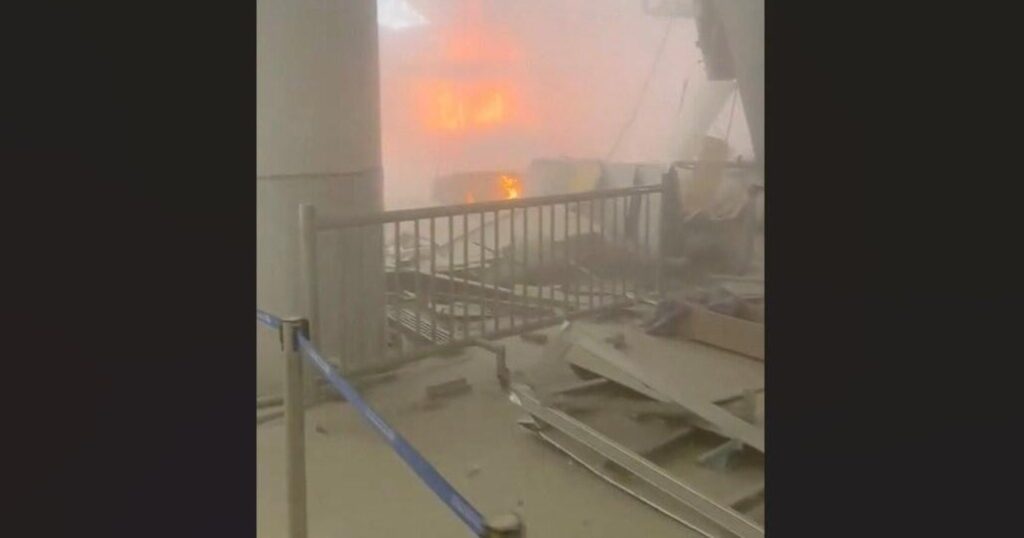 Write a new simple attractive title based on the title from Live Updates: Iran launches deadly attack on Kuwait airport after U.S. strikes, as Trump says talks ongoing and dont use quote marks Write a new simple attractive title based on the title