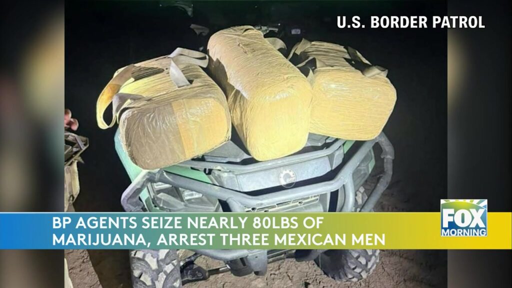 Write a new simple attractive title based on the title from Marijuana Bust: Border Patrol Seizes 80 Pounds Of Marijuana In Brownsville, Three Arrested and dont use quote marks Write a new simple attractive title based on the title