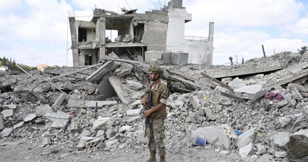 Write a new simple attractive title based on the title from Live Updates: Iran says deal with U.S. requires Israeli forces to leave Lebanon and dont use quote marks Write a new simple attractive title based on the title