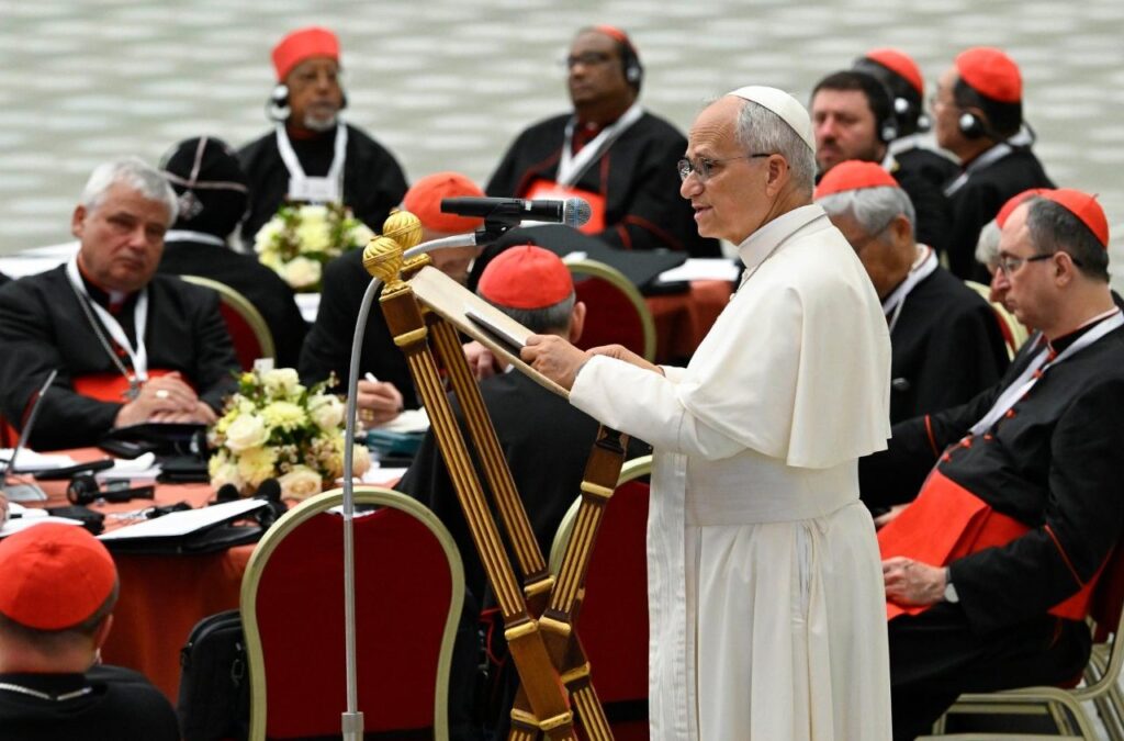Write a new simple attractive title based on the title from Pope Leo opens Consistory, asks Cardinals for frankness, loyalty and dont use quote marks Write a new simple attractive title based on the title