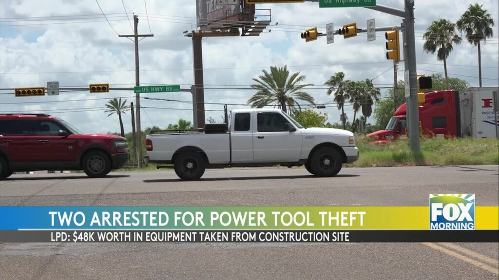 Write a new simple attractive title based on the title from Laredo Police: Duo Arrested After $48,000 Tool Theft In Laredo and dont use quote marks Write a new simple attractive title based on the title