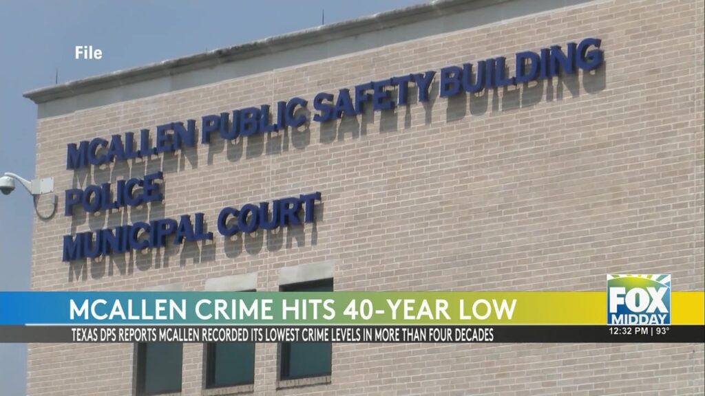 Write a new simple attractive title based on the title from McAllen Crime Rate: McAllen Achieves Lowest Crime Rate In Over 40 Years and dont use quote marks Write a new simple attractive title based on the title