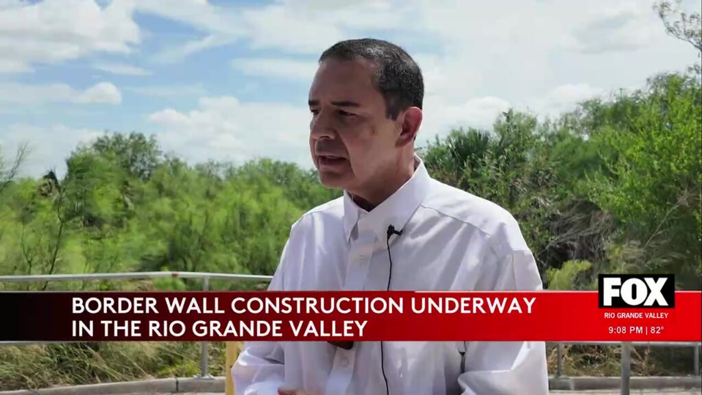 Write a new simple attractive title based on the title from Border Wall Construction Divides Opinions And Communities In South Texas and dont use quote marks Write a new simple attractive title based on the title