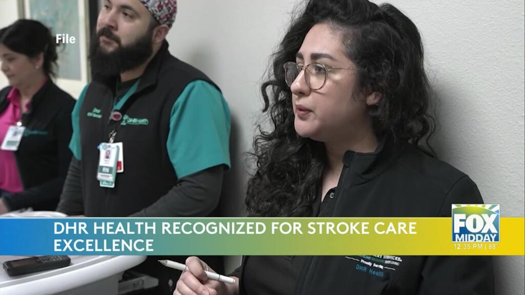 Write a new simple attractive title based on the title from DHR Health Earns National Awards For Stroke And Diabetes Care and dont use quote marks Write a new simple attractive title based on the title