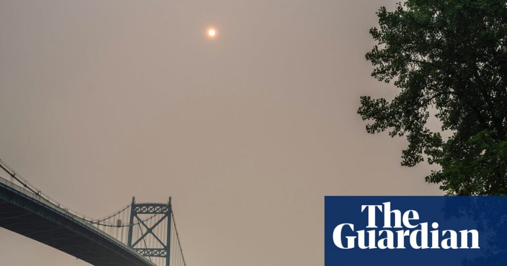 Write a new simple attractive title based on the title from Republicans threaten Canada with sanctions over drifting wildfire smoke | Republicans and dont use quote marks Write a new simple attractive title based on the title