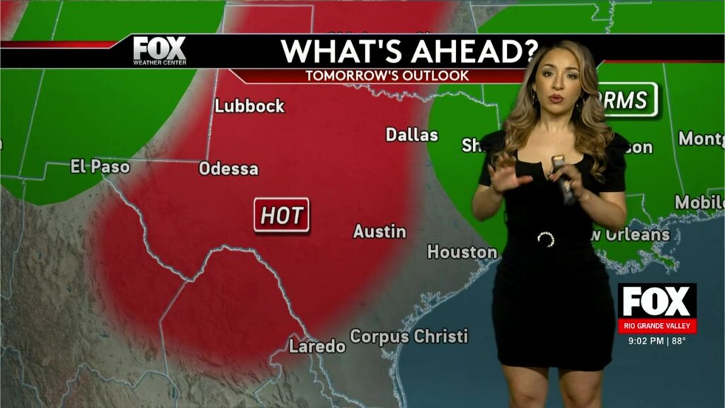 Write a new simple attractive title based on the title from South Texas Weather: Your Valley 7-Day Weather Outlook: Heat And Isolated Showers Continue Across South Texas and dont use quote marks Write a new simple attractive title based on the title