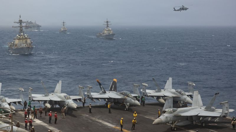 Write a new simple attractive title based on the title from Live updates: Iran war news; US launches new strikes after American troops were killed in Jordan and dont use quote marks Write a new simple attractive title based on the title