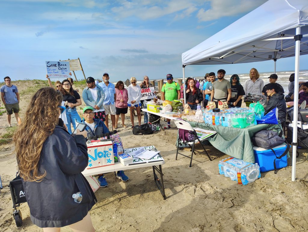 Write a new simple attractive title based on the title from Activists react to Texas Supreme court ruling on SpaceX beach closures and dont use quote marks Write a new simple attractive title based on the title