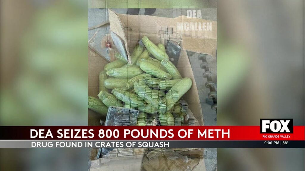 Write a new simple attractive title based on the title from Methamphetamine Seizure: Federal Authorities Seize Over 1,000 Pounds Of Illegal Drugs In Rio Grande Valley and dont use quote marks Write a new simple attractive title based on the title