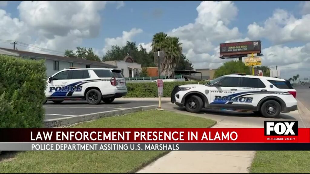 Write a new simple attractive title based on the title from Alamo Police: Law Enforcement And U.S. Marshals Conduct Operation In Alamo Neighborhood and dont use quote marks Write a new simple attractive title based on the title
