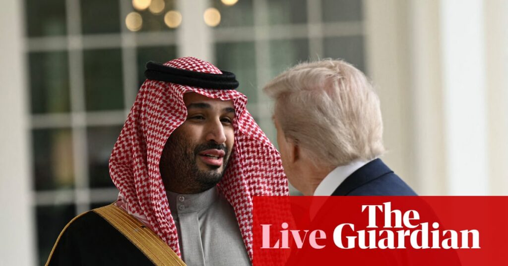 Write a new simple attractive title based on the title from US-Saudi nuclear deal ‘is off’ if Saudi Arabia does not join Abraham accords, says White House – Middle East crisis live | US-Israel war on Iran and dont use quote marks Write a new simple attractive title based on the title