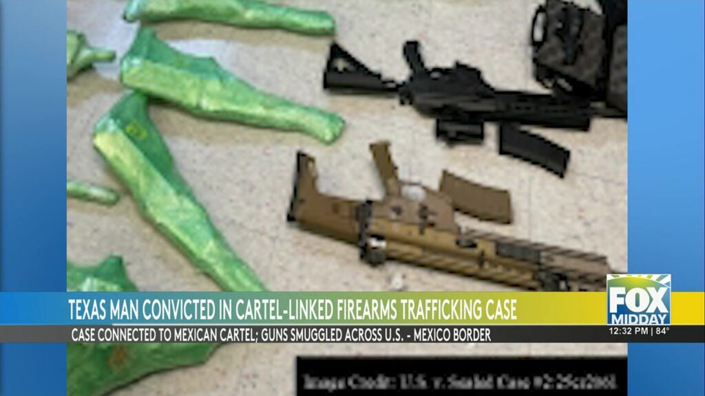 Write a new simple attractive title based on the title from Rio Grande Valley Man Convicted In Major Cartel-Linked Firearms Trafficking Case and dont use quote marks Write a new simple attractive title based on the title