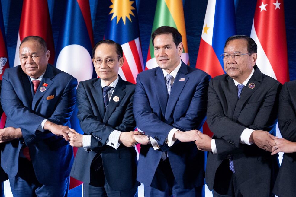 Write a new simple attractive title based on the title from Marco Rubio: Iran controlling Strait of Hormuz would set dangerous precedent and dont use quote marks Write a new simple attractive title based on the title