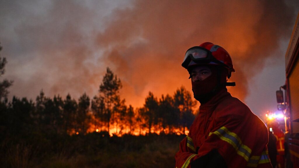 Write a new simple attractive title based on the title from New heatwave threatens France’s and Spain’s fight to contain wildfires : NPR and dont use quote marks Write a new simple attractive title based on the title