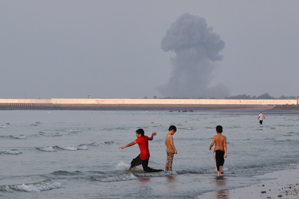 Write a new simple attractive title based on the title from US and Iran vie for control of Strait of Hormuz in latest attacks and dont use quote marks Write a new simple attractive title based on the title