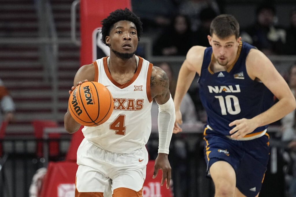 Write a new simple attractive title based on the title from No. 4 Texas beats N. Arizona 73-48 in Rio Grande Valley and dont use quote marks Write a new simple attractive title based on the title