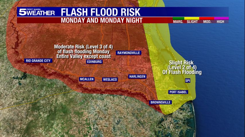 Write a new simple attractive title based on the title from Flood watch issued for the Rio Grande Valley and dont use quote marks Write a new simple attractive title based on the title