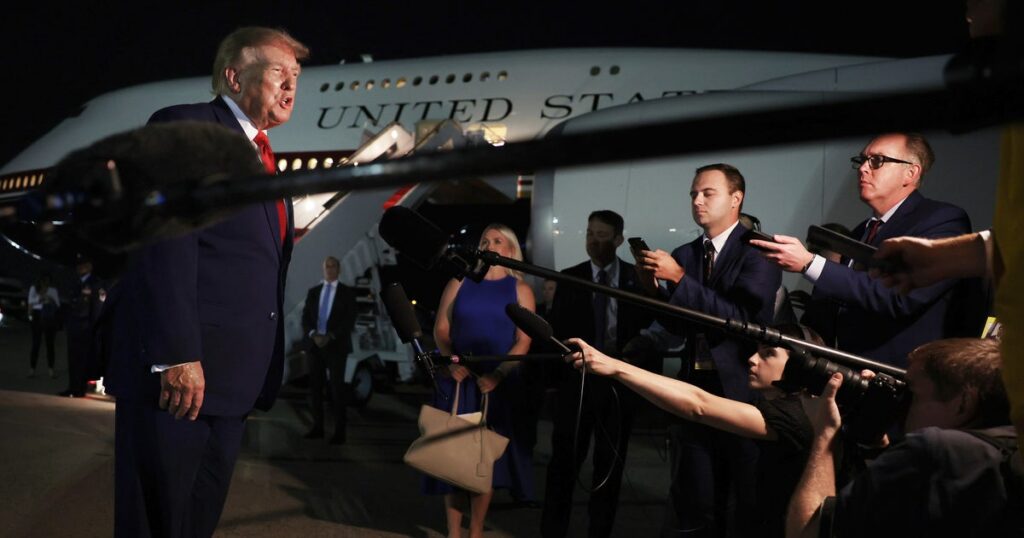 Write a new simple attractive title based on the title from Live Updates: Trump says U.S. has "total control" over Strait of Hormuz and might "keep it" – CBS News and dont use quote marks Write a new simple attractive title based on the title