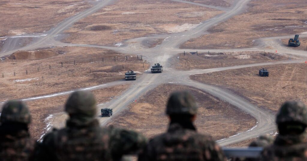 Write a new simple attractive title based on the title from U.S. military drills with South Korea are cut short after surprise Trump order and dont use quote marks Write a new simple attractive title based on the title