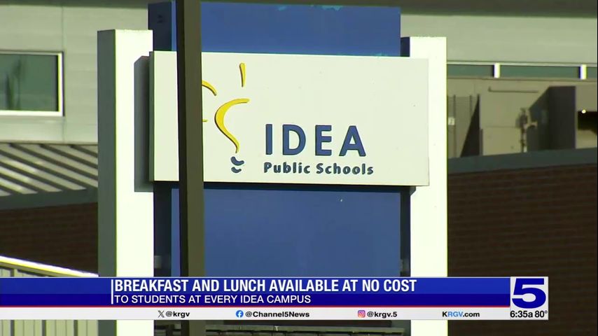 Write a new simple attractive title based on the title from IDEA Public Schools continues offering free breakfast and lunch to all students in the RGV and dont use quote marks Write a new simple attractive title based on the title