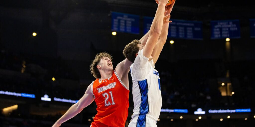 Write a new simple attractive title based on the title from Thorn scores 21 as UT Rio Grande Valley takes down Texas A&M-CC 83-73 and dont use quote marks Write a new simple attractive title based on the title