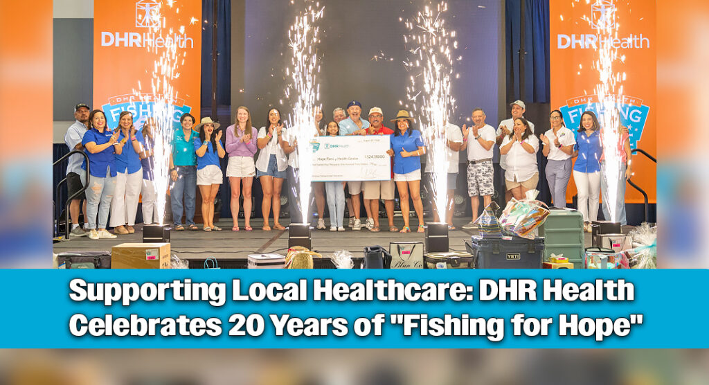 Write a new simple attractive title based on the title from DHR Health Raises Over $520K at 20th “Fishing for Hope” Event and dont use quote marks Write a new simple attractive title based on the title