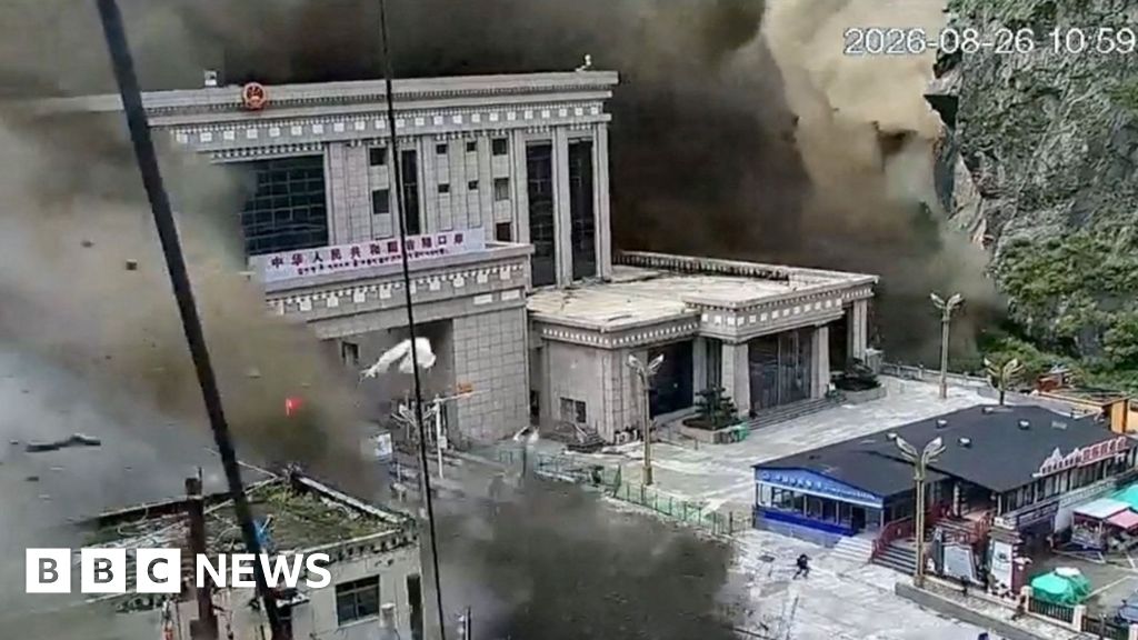 Write a new simple attractive title based on the title from Footage of Tibet floods isn't being shown in China – and we know little about victims there – BBC and dont use quote marks Write a new simple attractive title based on the title
