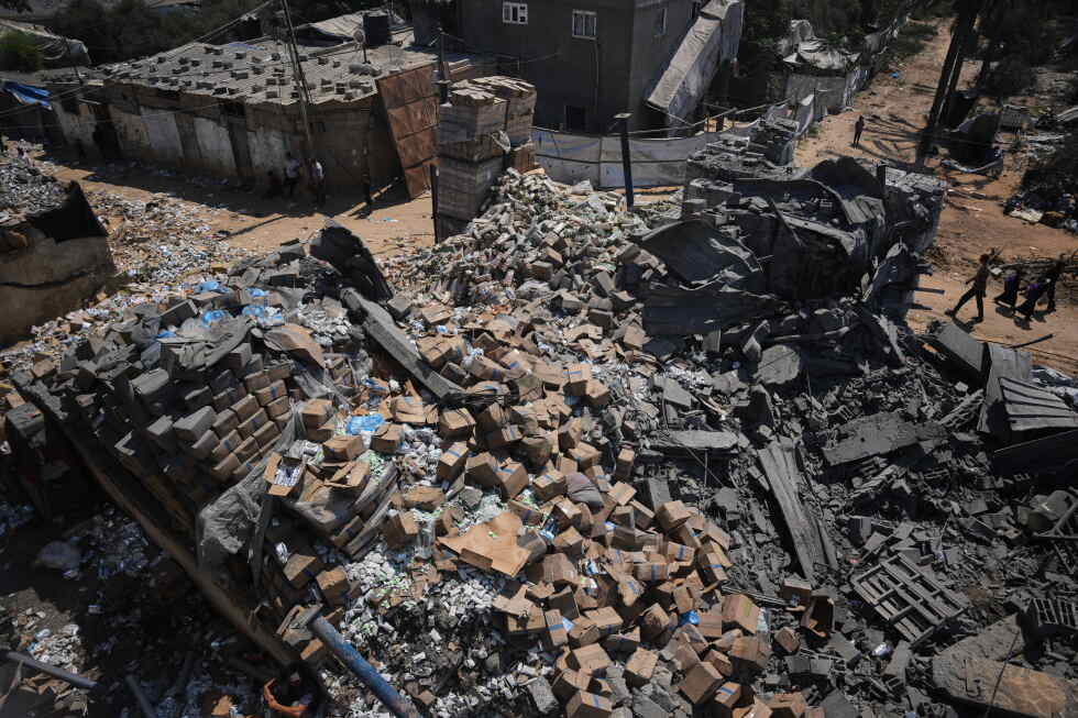 Write a new simple attractive title based on the title from Israeli strikes kill 5 people in Gaza, and other news in the Middle East and dont use quote marks Write a new simple attractive title based on the title